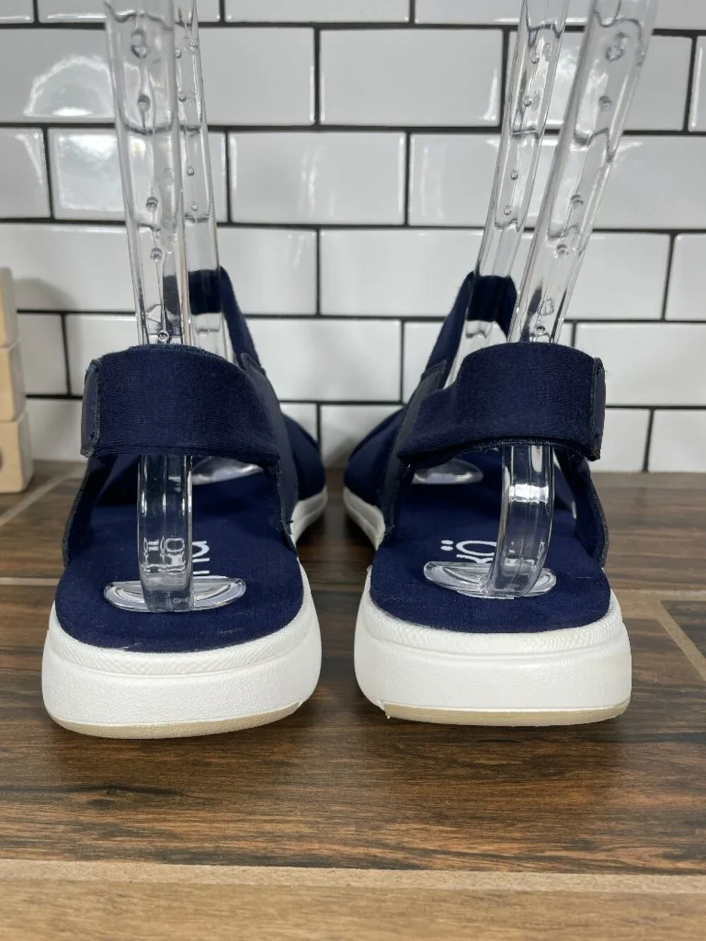 Ryka Mallorie Shoes Womens Size 11 Wide Blue Lightweight Strappy Sandals_4